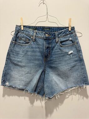 Wild Fable Distressed Light Blue Denim Shorts Size 0/R